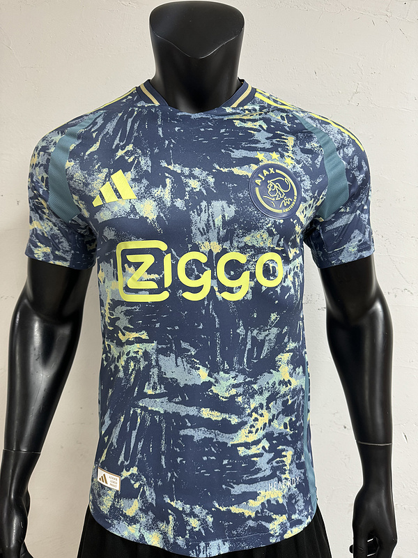 AAA Quality Ajax 24/25 Away Navy Blue Soccer Jersey(Player)